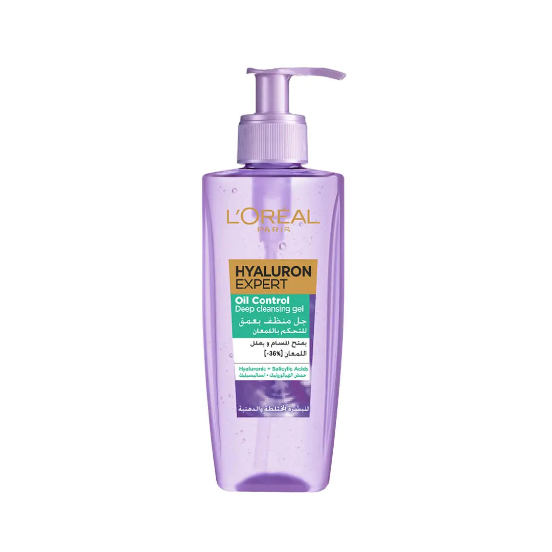 L’Oréal Paris Hyaluron Wash Gel 200 ML Pump