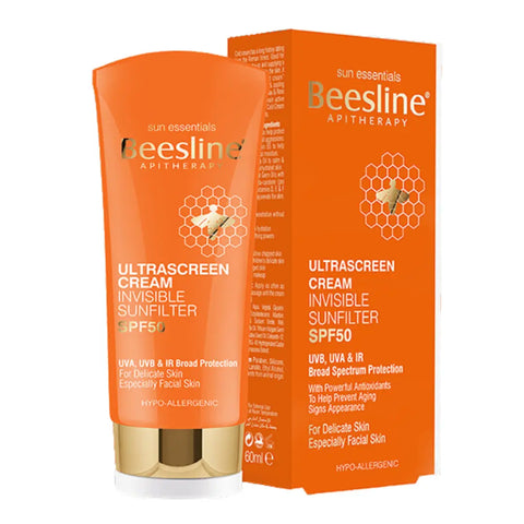 Beesline Ultrascreen Cream Invisible Sunfilter SPF50 60ml