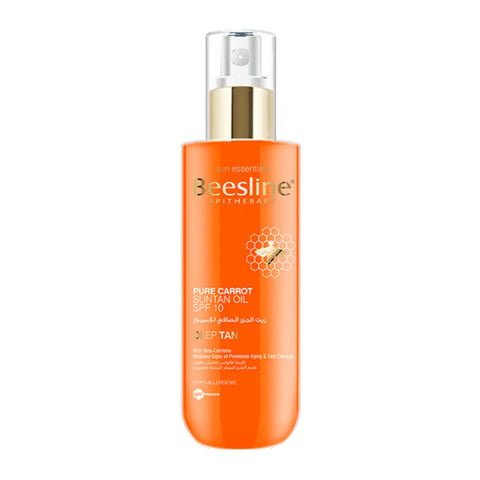 Beesline Pure Carrot Suntan Oil SPF10 200ml